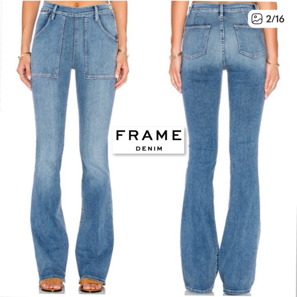 Frame Le Flare de Francoise Denim